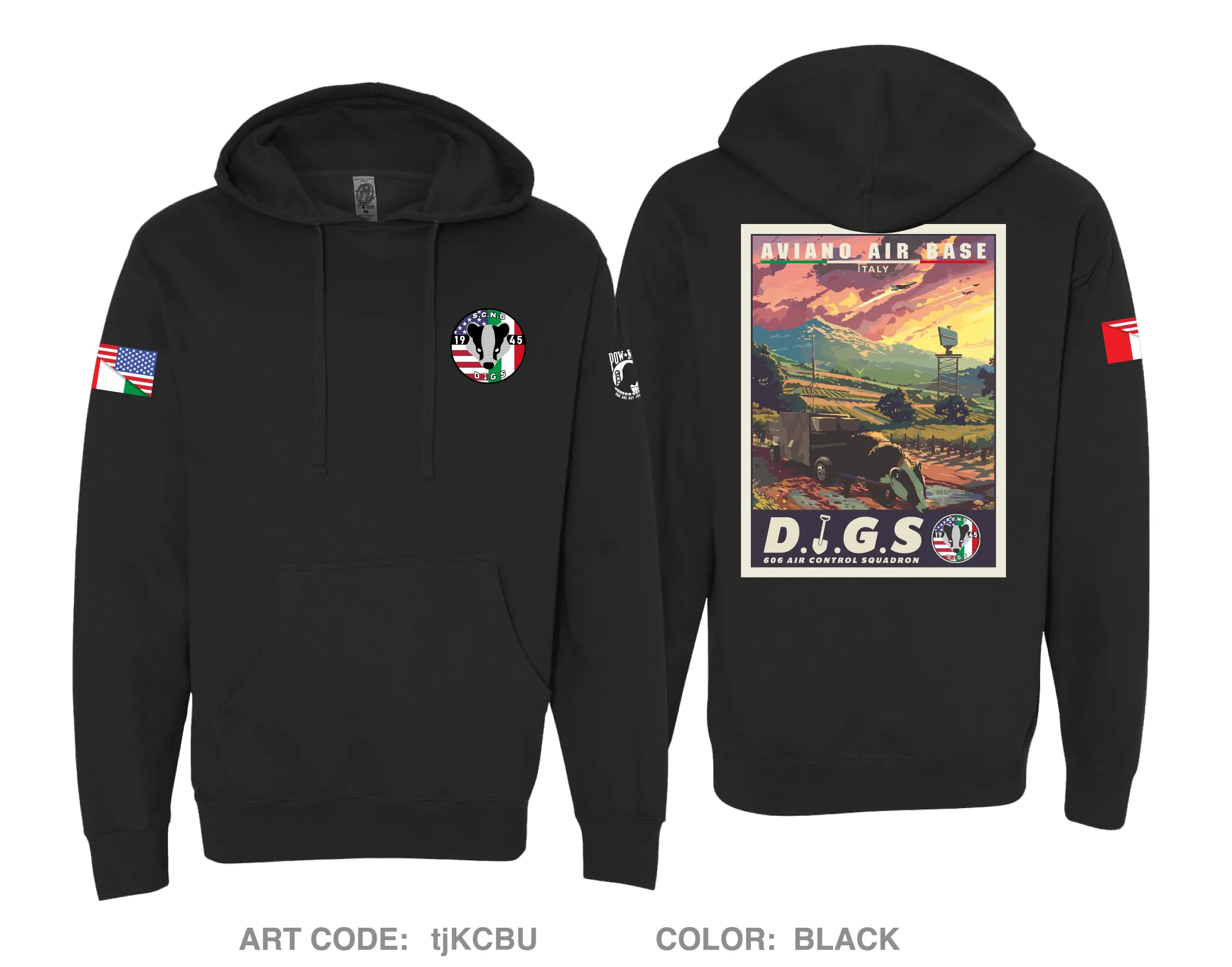 606ACS XCOMM Comfort Unisex Hooded Sweatshirt - tjKCBU