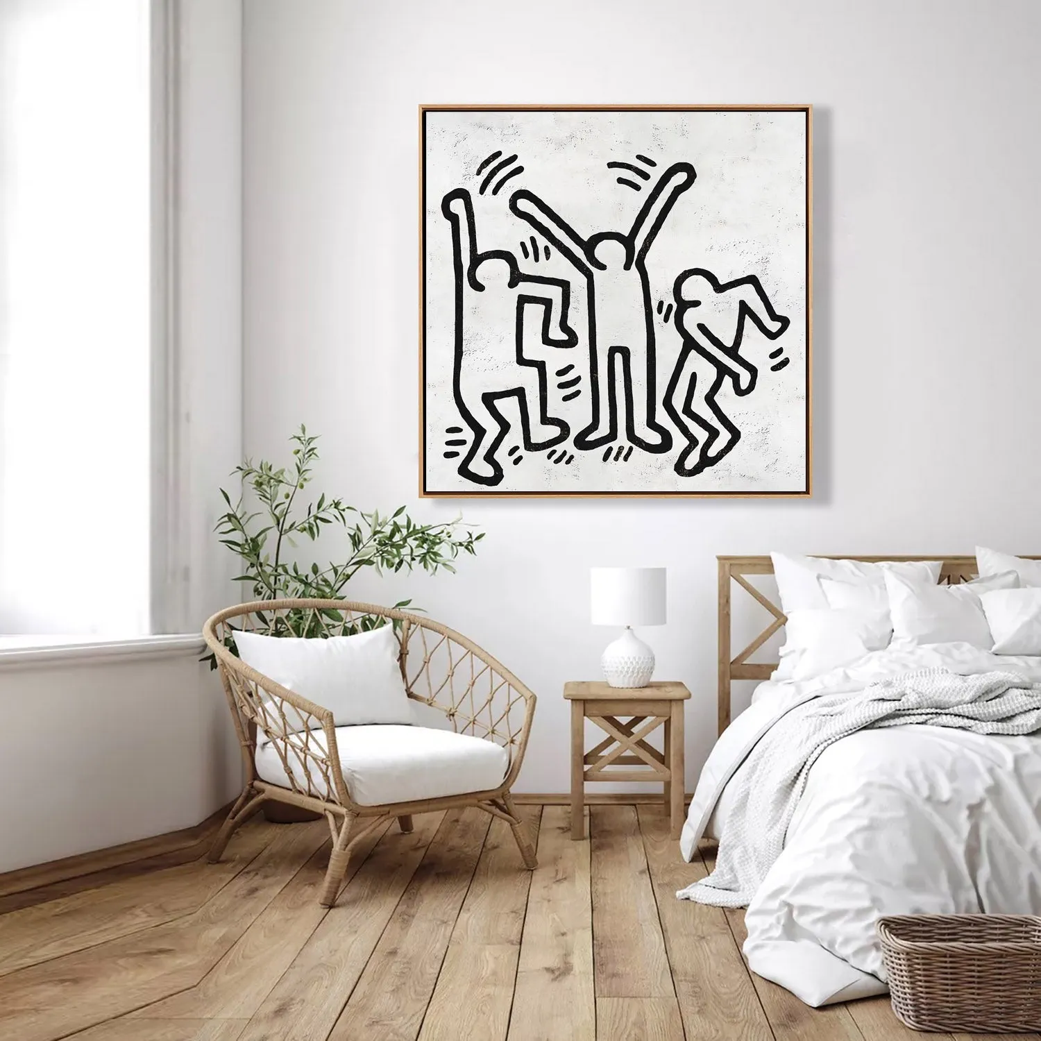 Abstract Dancing Man Painting H310S