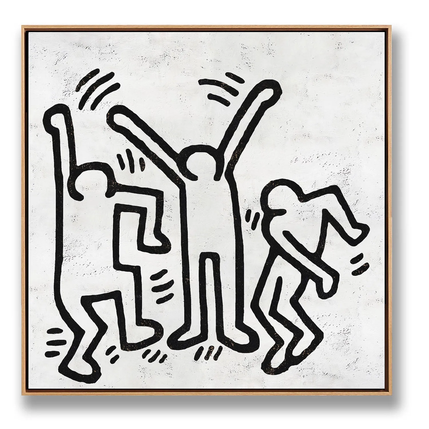 Abstract Dancing Man Painting H310S