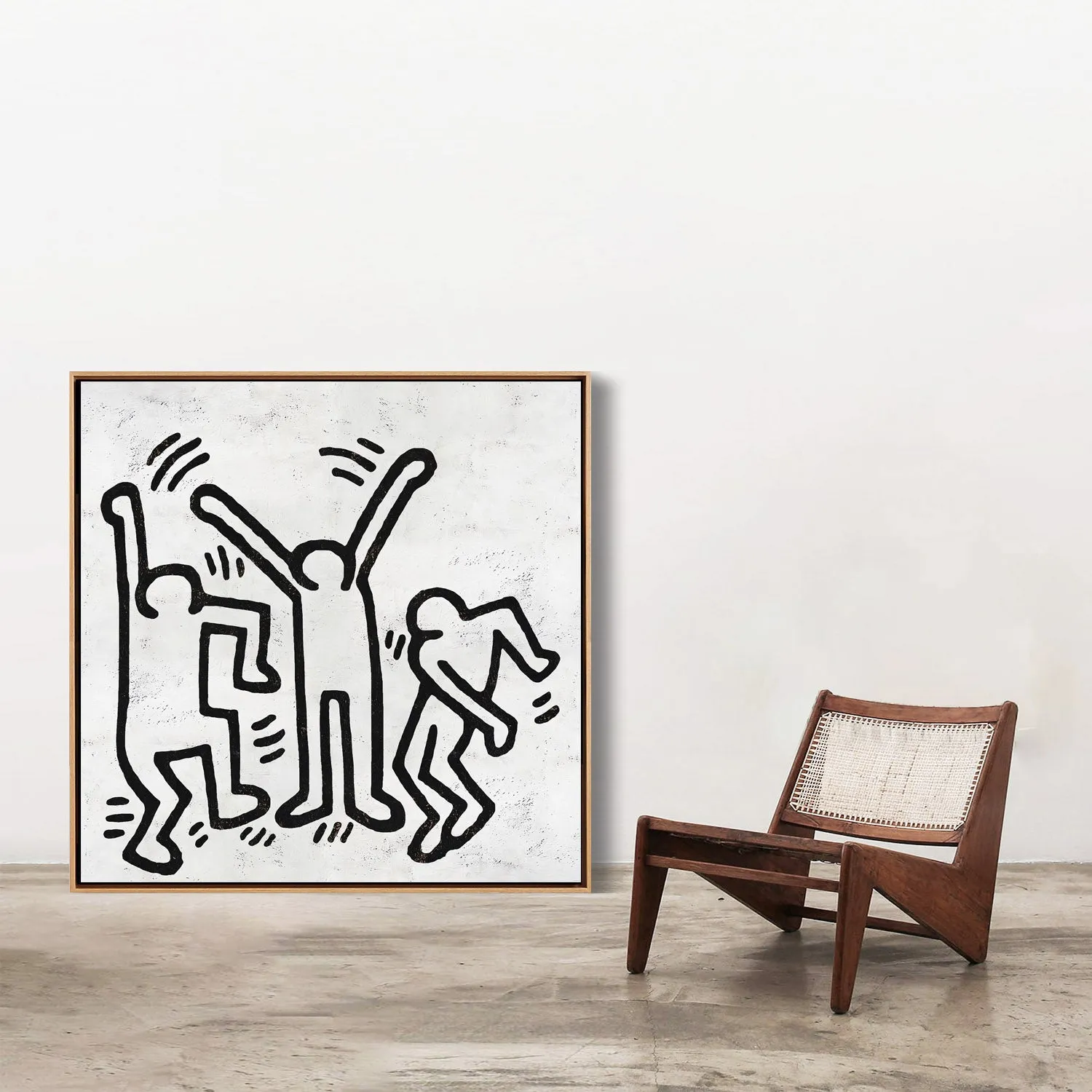 Abstract Dancing Man Painting H310S