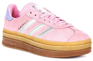 Adidas Gazelle Bold J In Pink Purple For Youth