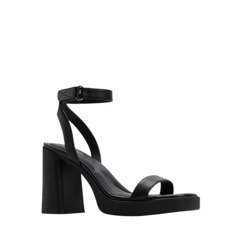 ALDO BERADE HEELED SANDALS - BLACK