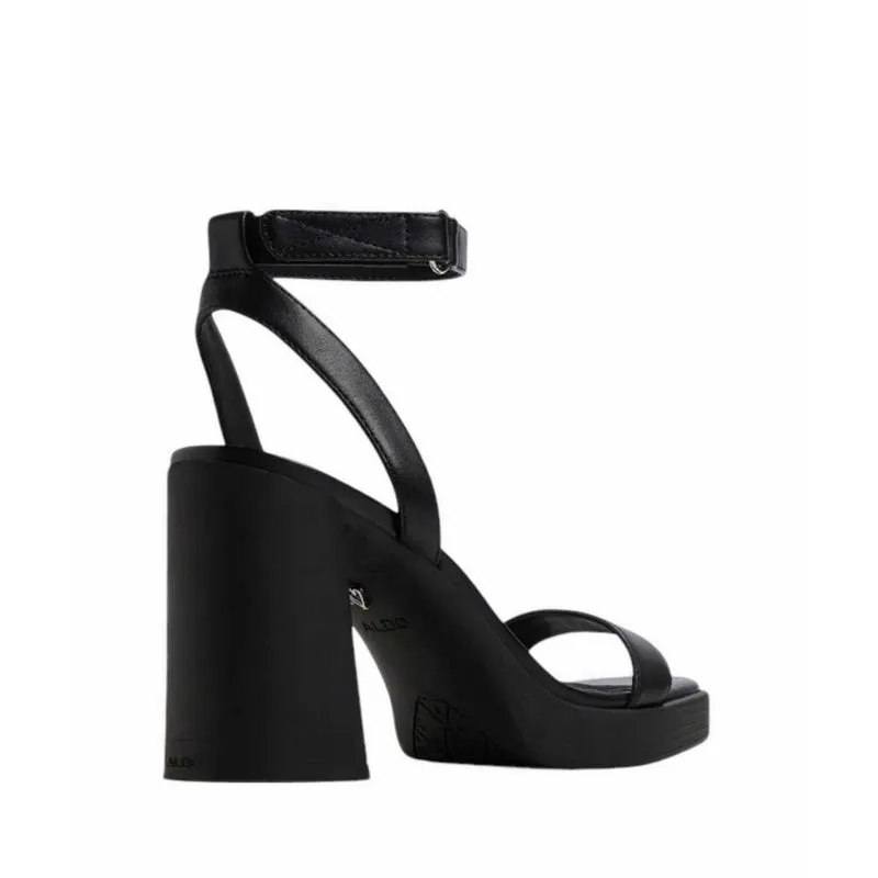 ALDO BERADE HEELED SANDALS - BLACK