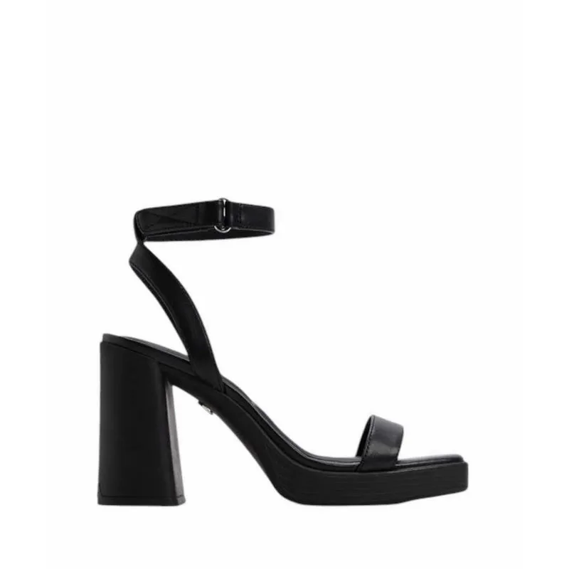 ALDO BERADE HEELED SANDALS - BLACK