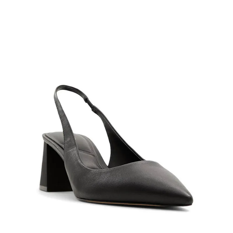 Aldo Uliana Women Sling Back Heeled Shoe - Black