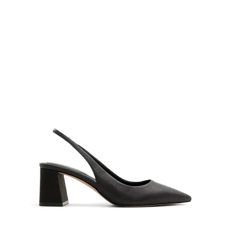 Aldo Uliana Women Sling Back Heeled Shoe - Black
