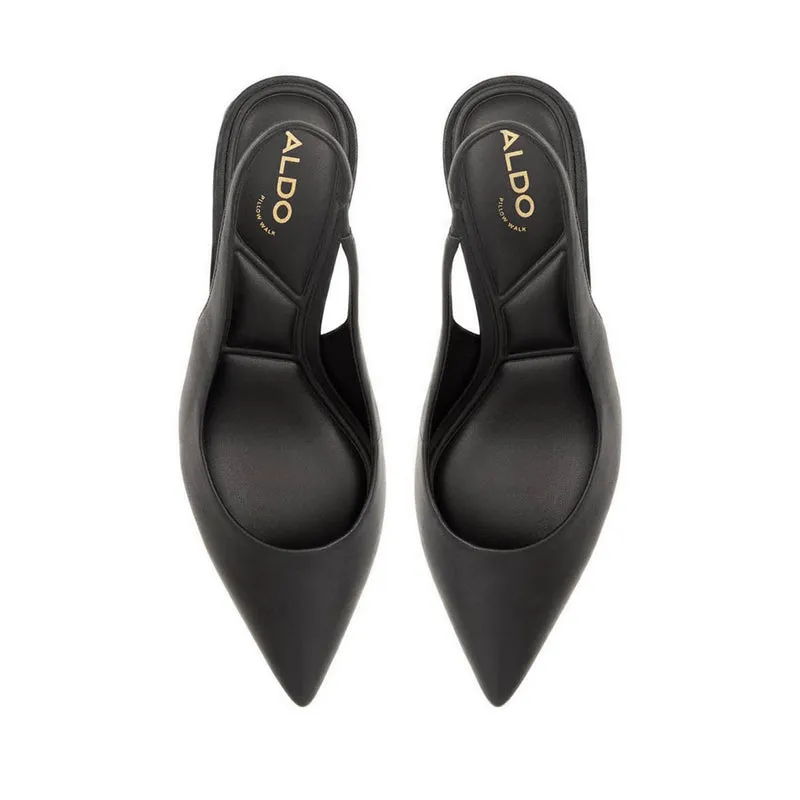 Aldo Uliana Women Sling Back Heeled Shoe - Black