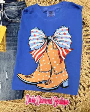 American Boots Comfort Colors Tee