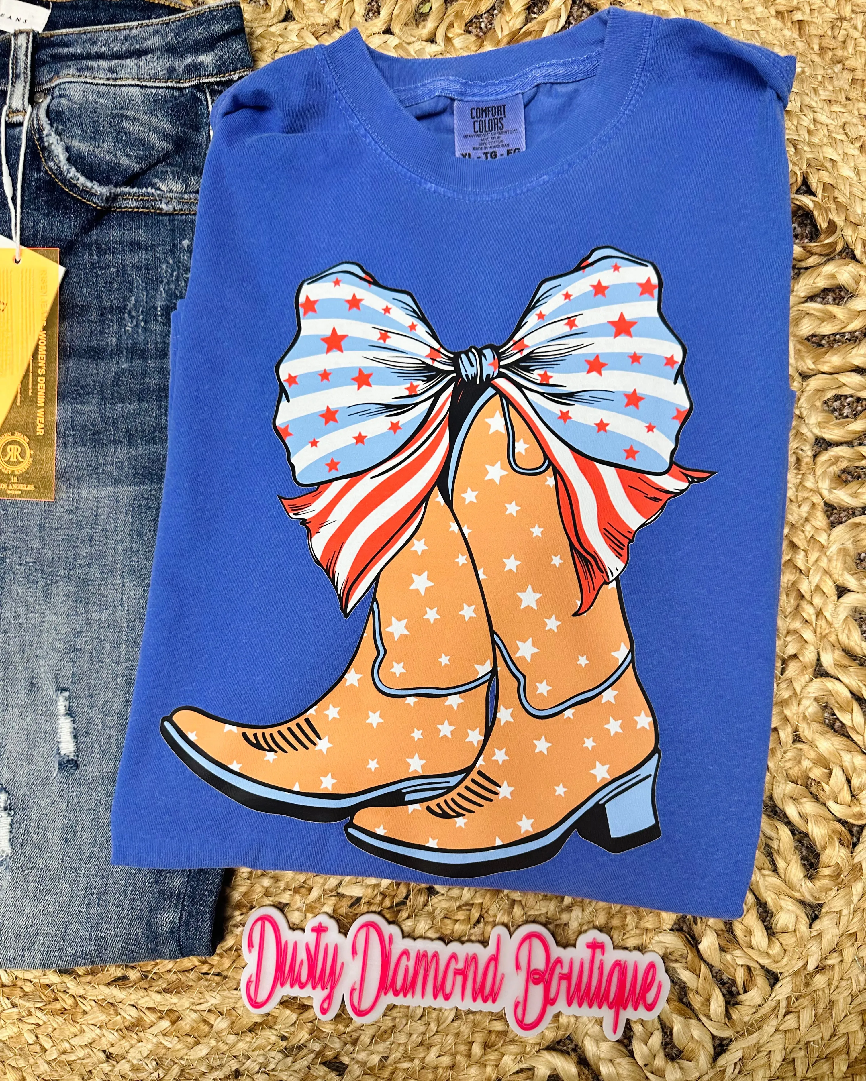 American Boots Comfort Colors Tee