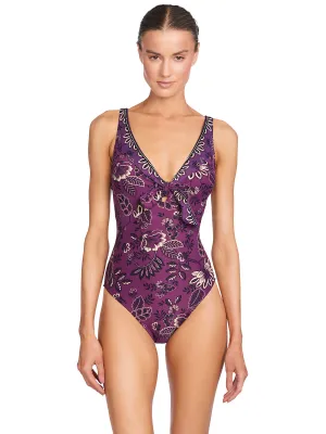 Apollonia V-neck One Piece ::RET