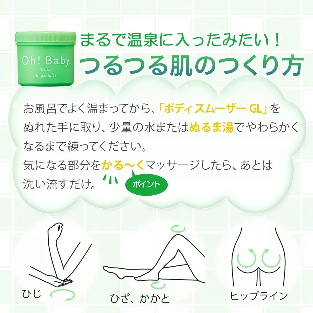 Baby Body Smoother Scrub -#Green Lemon 350g