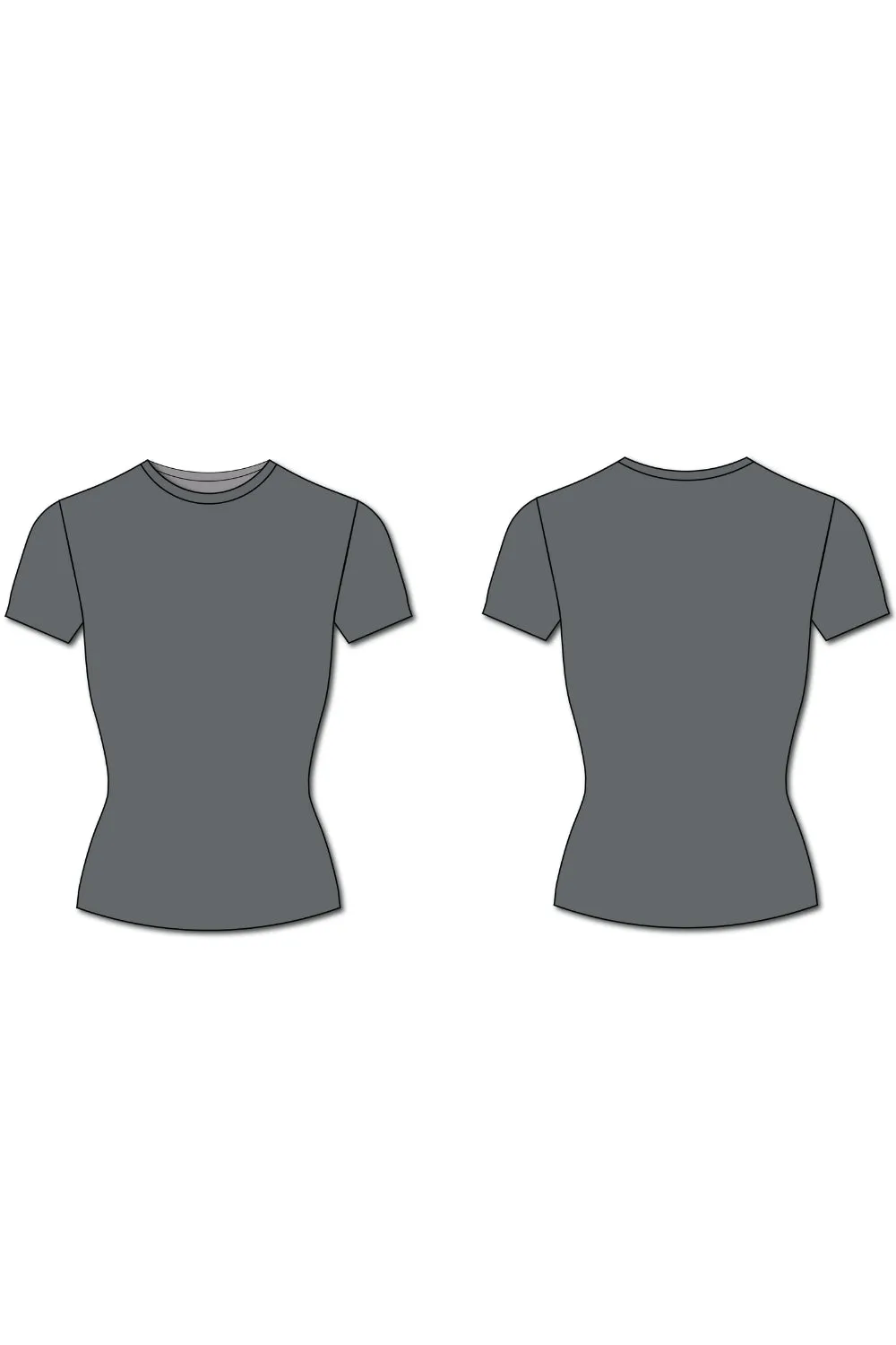 Baby Tee - Slate