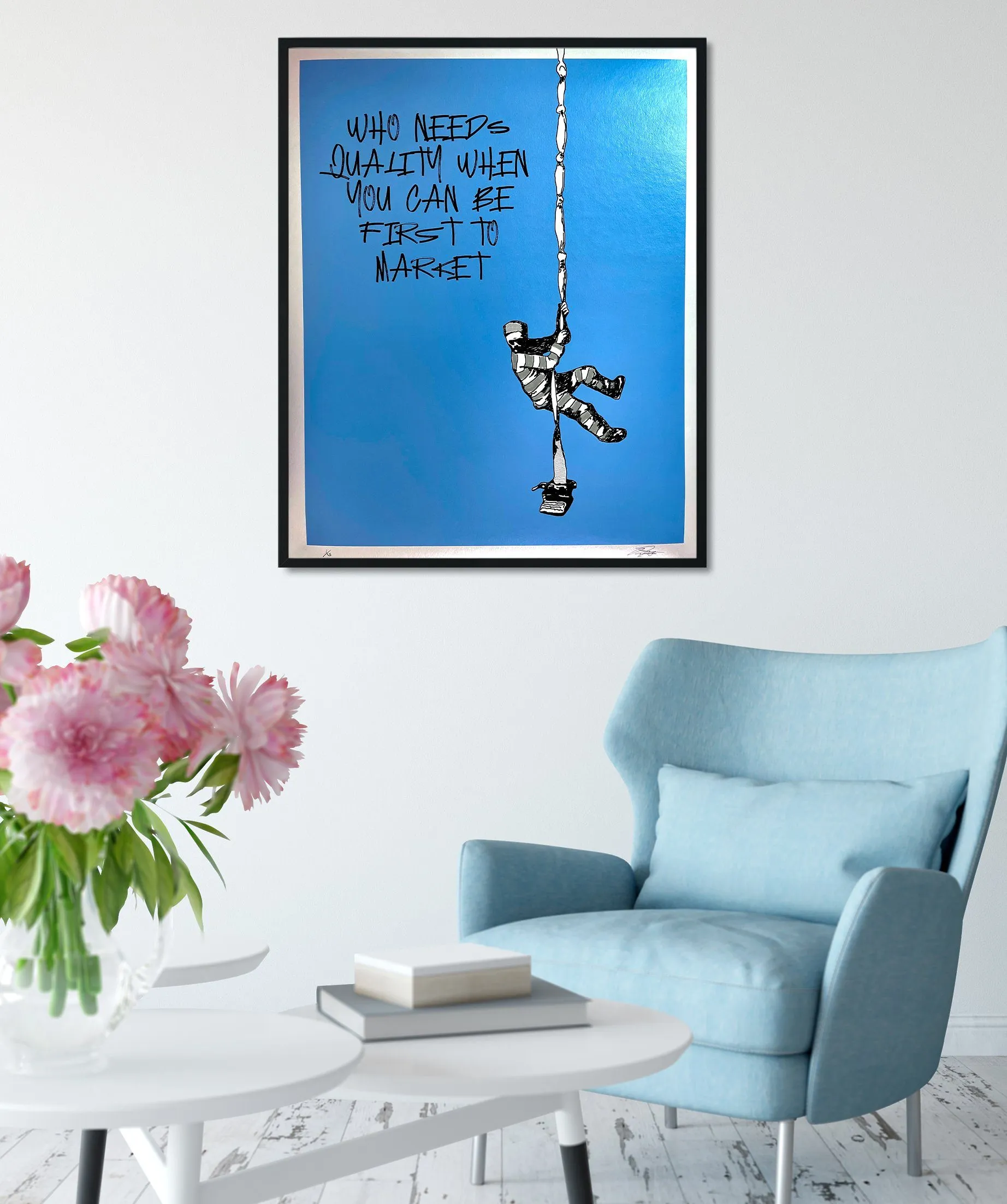 Banksy's Prison Escape (Metallic Pearl Variant)