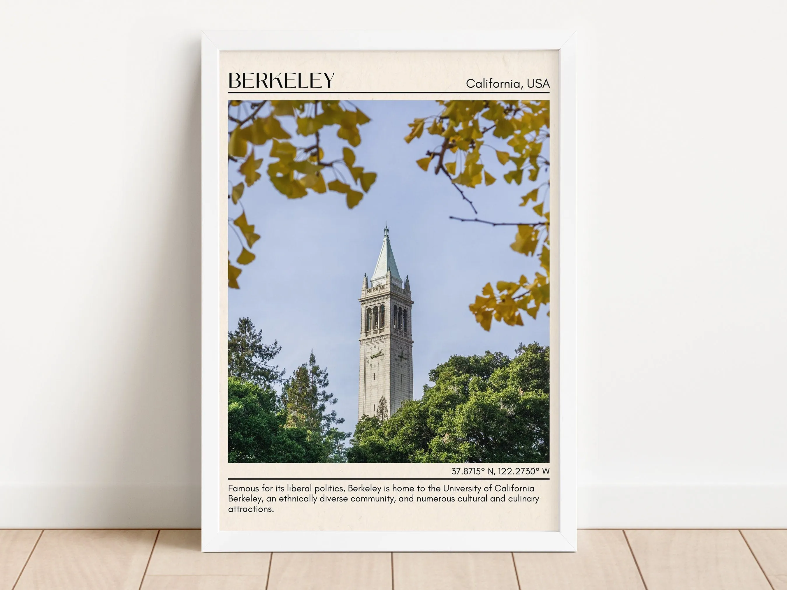 Berkeley Minimal Wall Art, California, USA