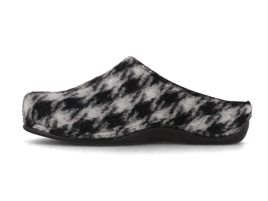 Berkemann BERKOFLEX Women Felt Clogs 'Fabia', black
