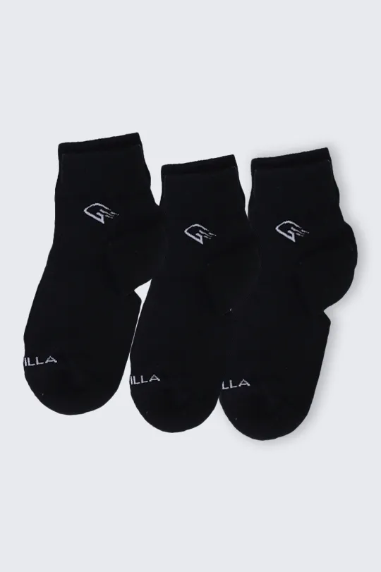 Black Cotton Basic set (3 Pack)