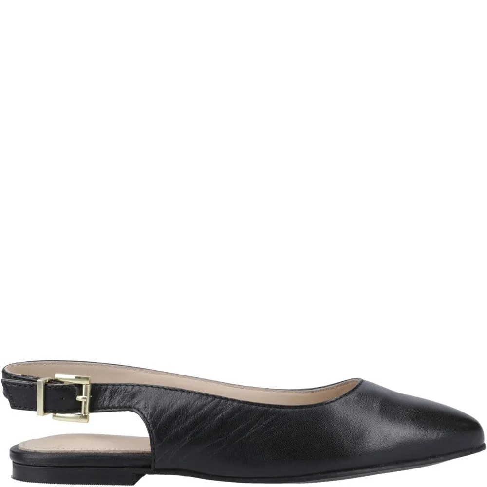 Black Demi Slingback Ballerinas