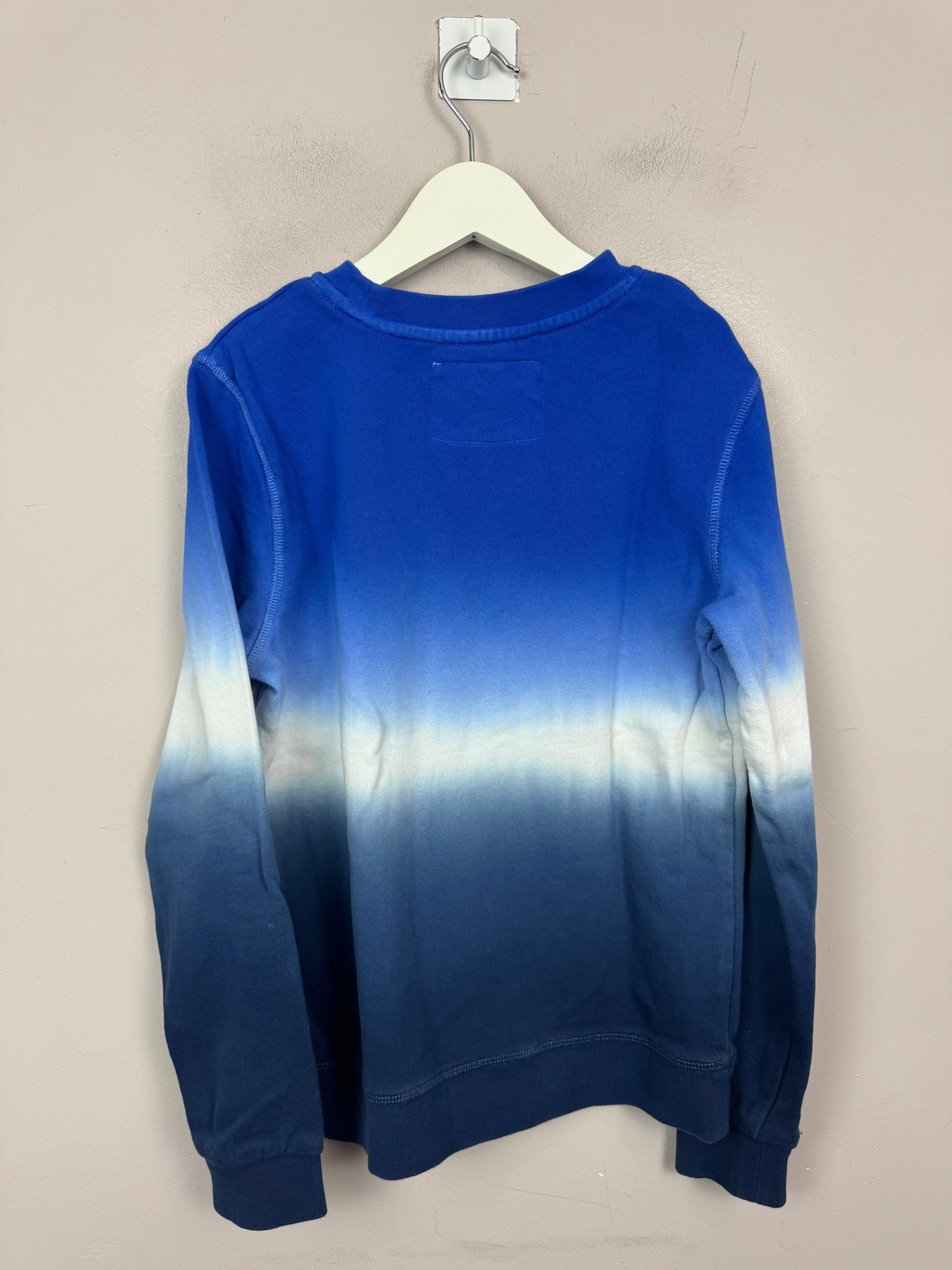 Boden blue ombré sweatshirt 9-10y