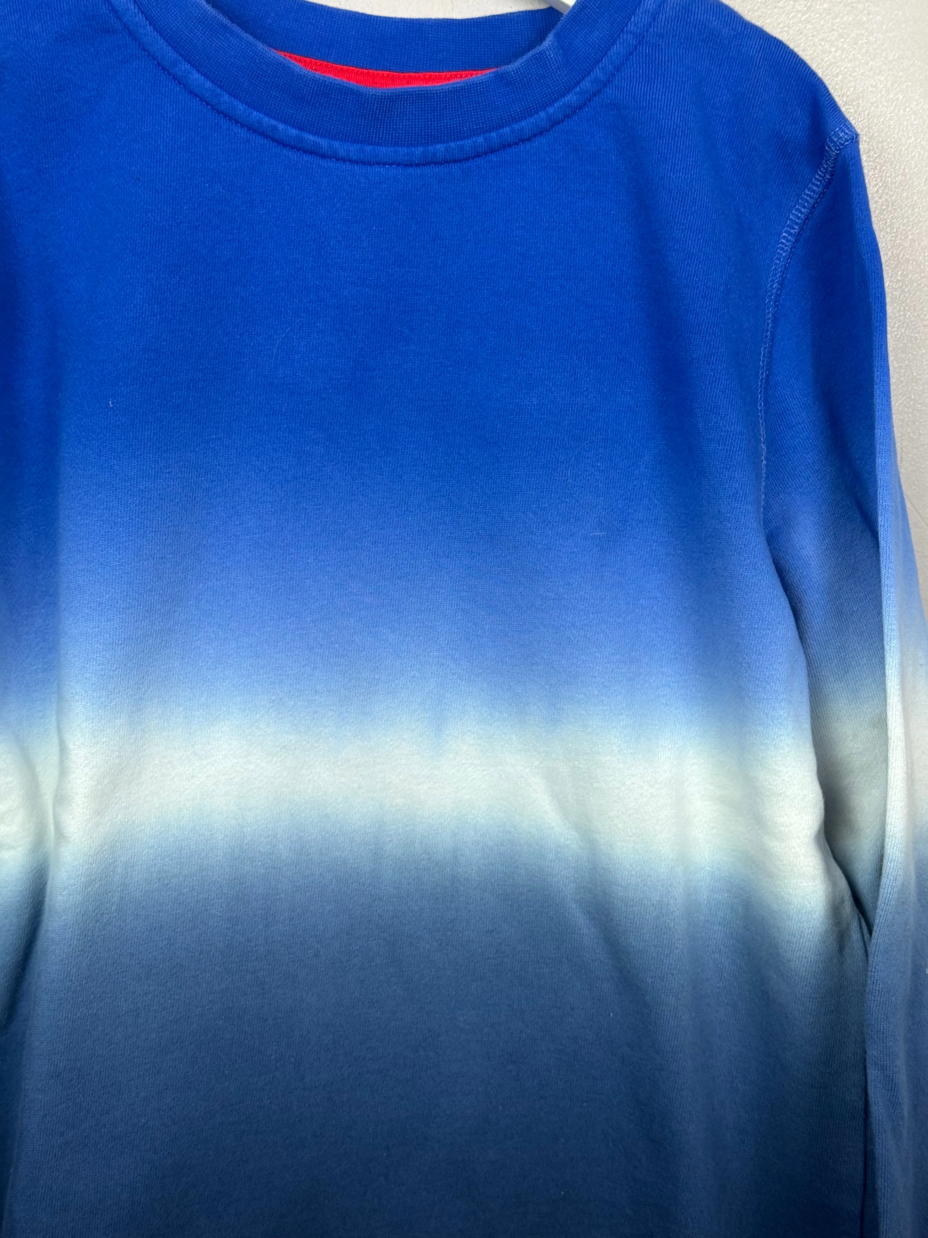 Boden blue ombré sweatshirt 9-10y