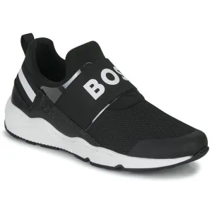 BOSS CHILDREN - BOSS STRAP LOGO SNEAKER
