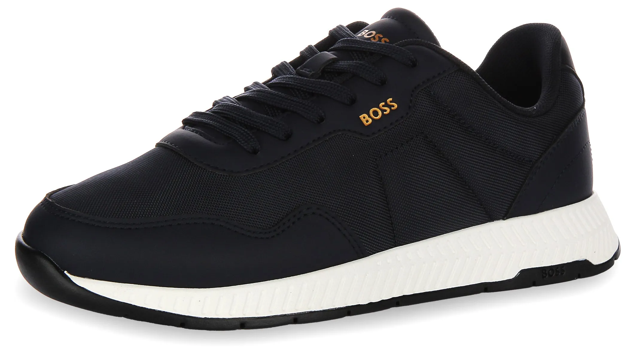 Boss Titanium Runner In Dark Blue For Men