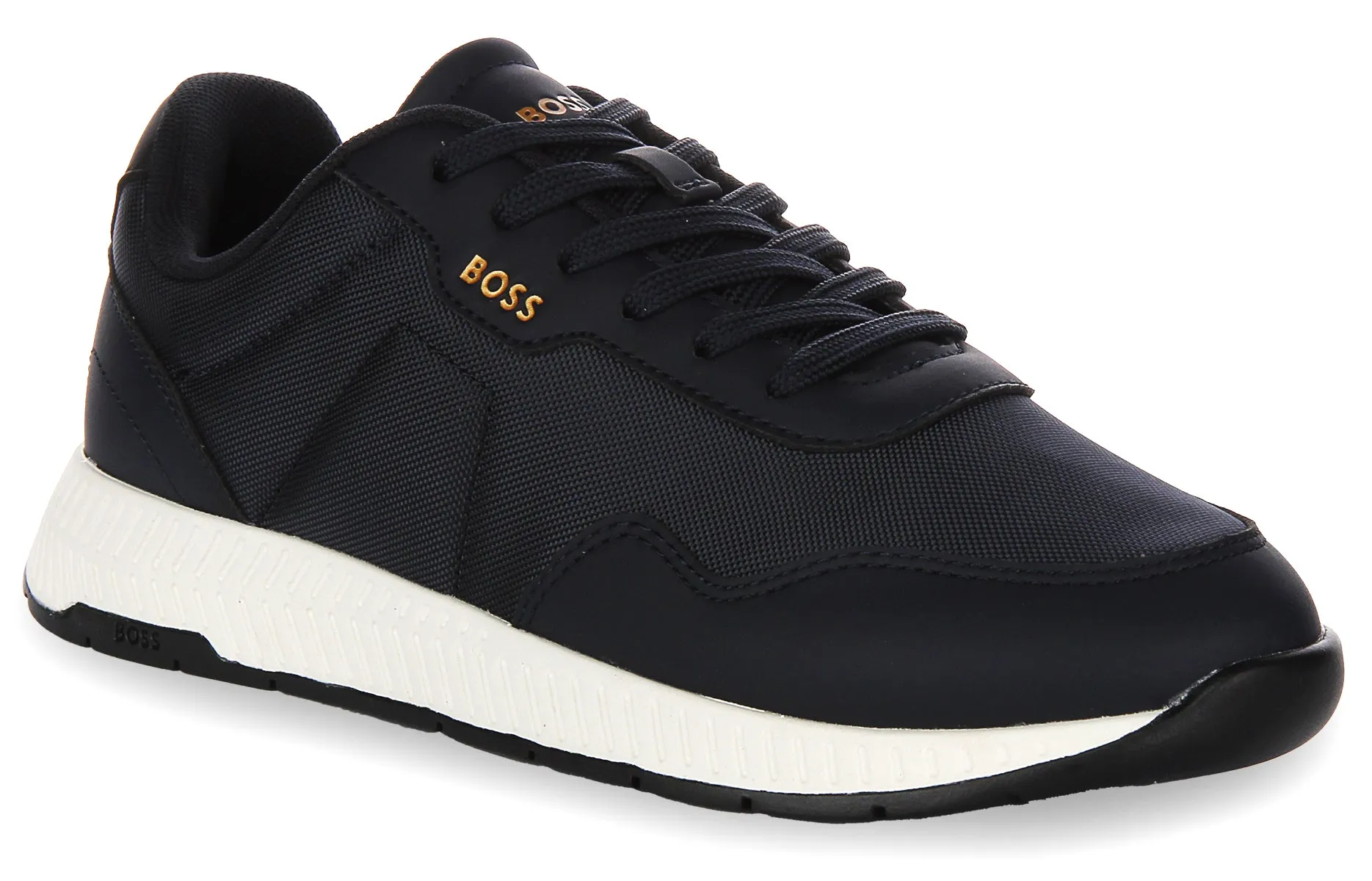 Boss Titanium Runner In Dark Blue For Men