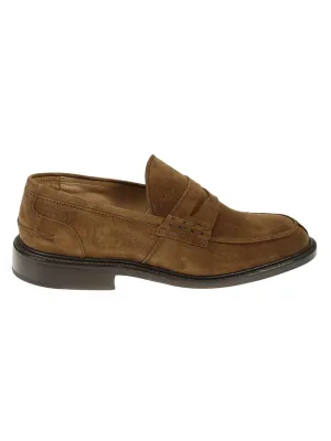 Brown Suede James Penny Loafer