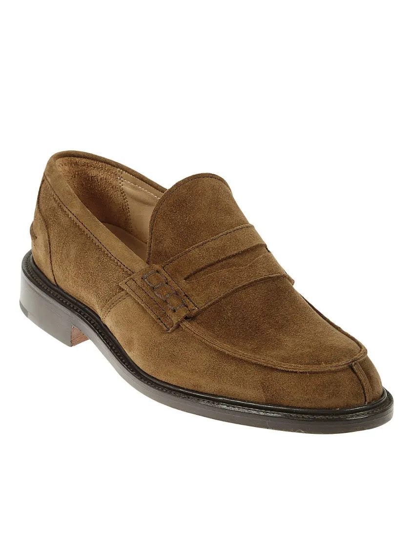 Brown Suede James Penny Loafer