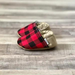 Buffalo Plaid Moccasins