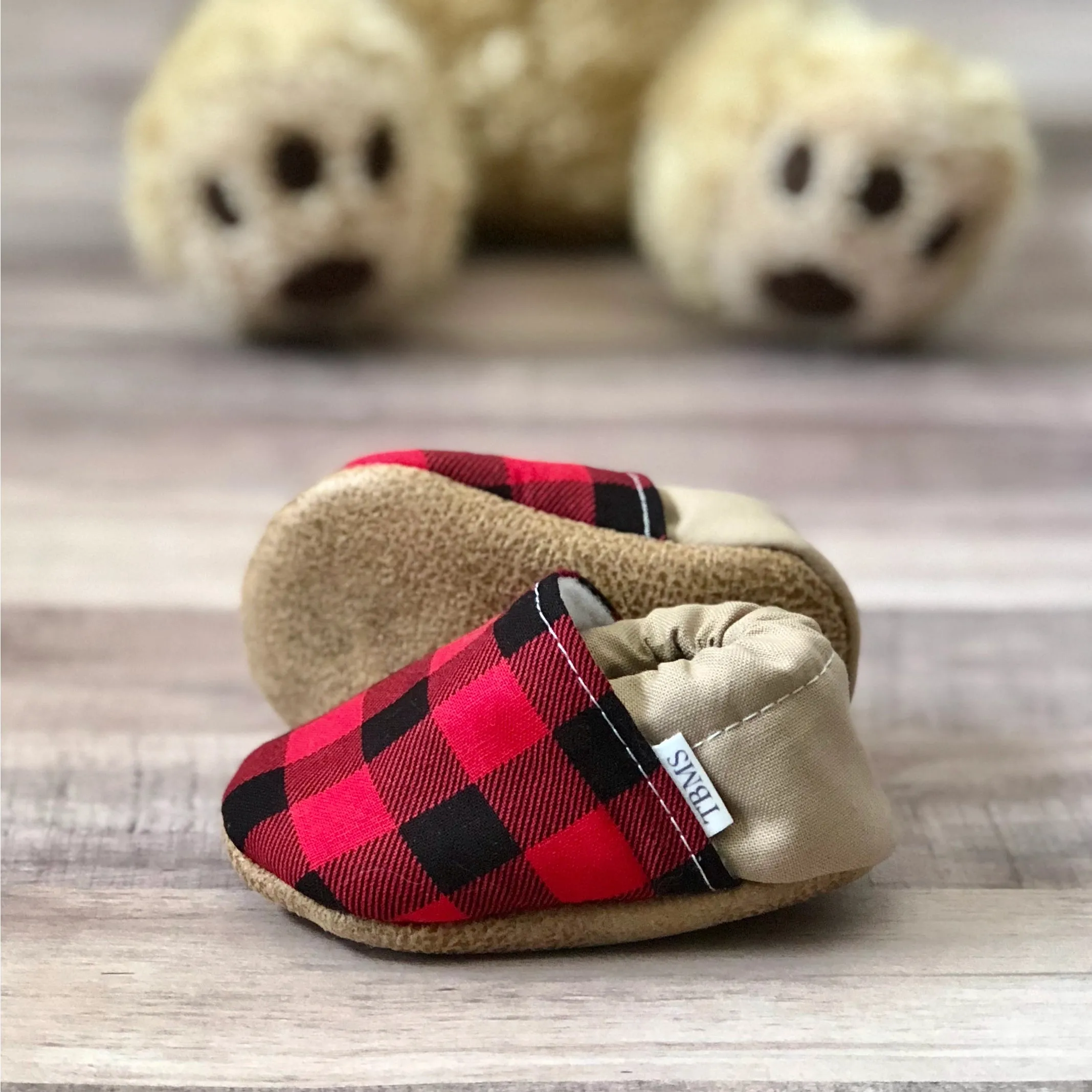 Buffalo Plaid Moccasins