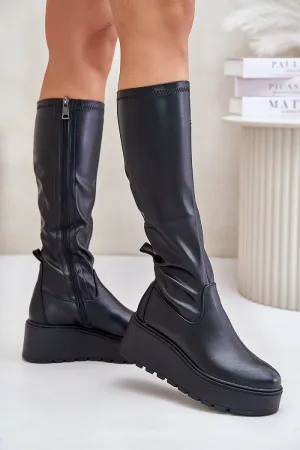 Buskin boots