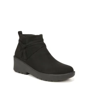 BZees Women's Blaine Washable Comfort Ankle Boots Black 9.5 M