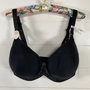 Cake Lingerie Womens Waffles Nursing Tshirt Bra 38E Black Full Coverage Support