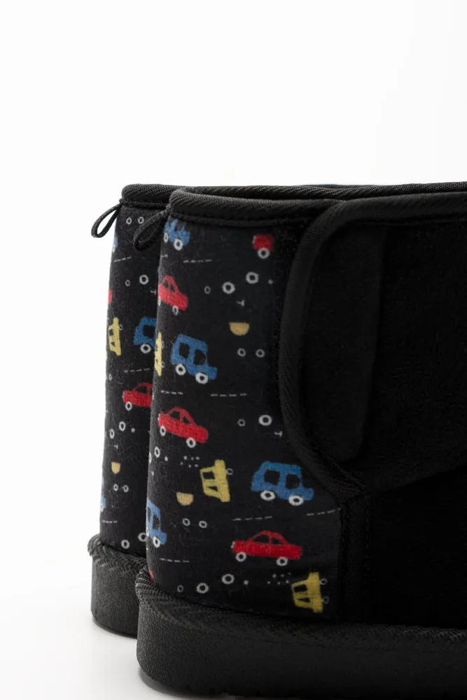 Car Comfort Boots Black