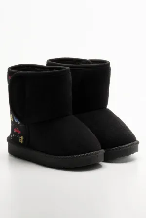 Car Comfort Boots Black