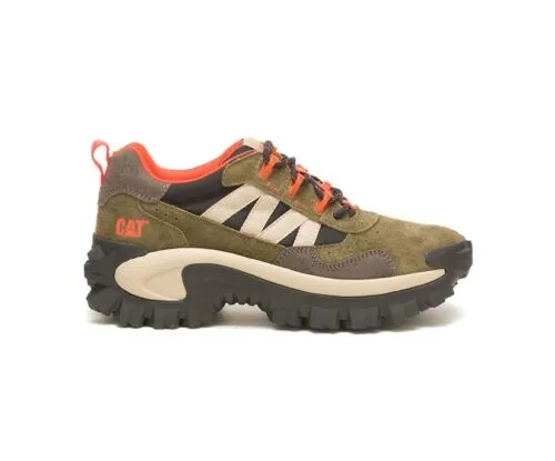 Caterpillar Unisex Intruder Beta Shoe Dark Olive Suede