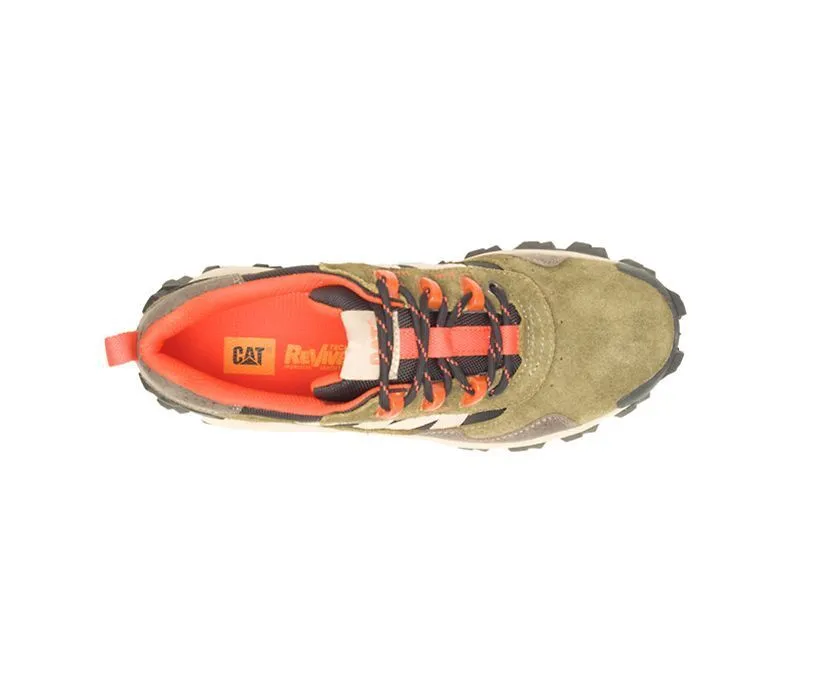 Caterpillar Unisex Intruder Beta Shoe Dark Olive Suede