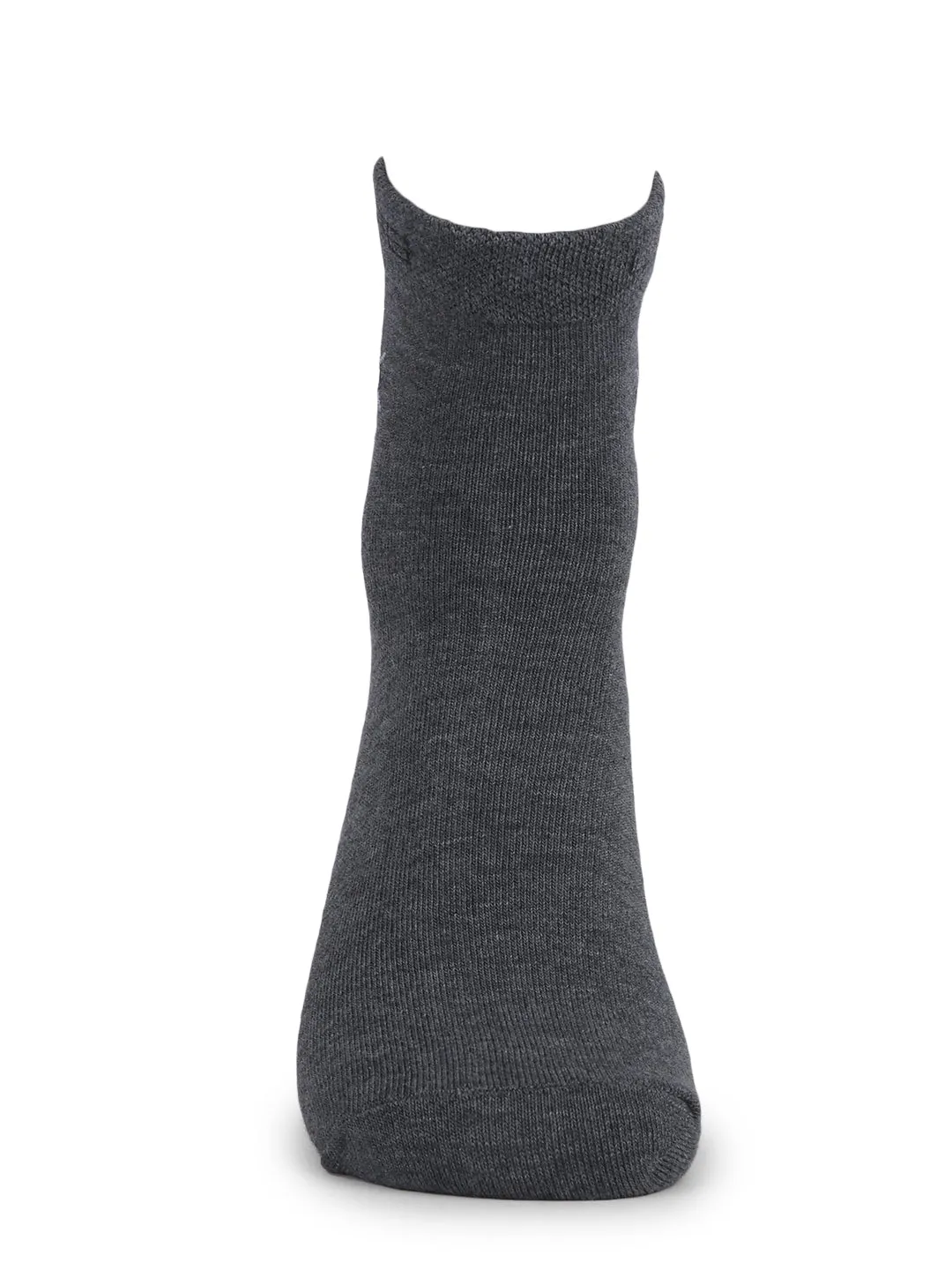 COBB DARK GREY ANKLE-LENGTH SOCKS