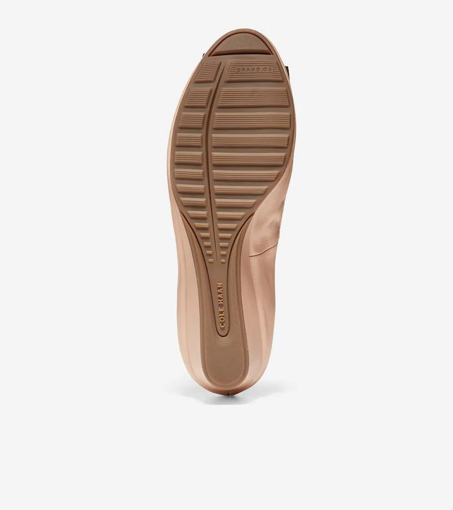 Cole Haan Tali Soft Bow Wedge Pump 40Mm,Nude,10 Nudesize 10