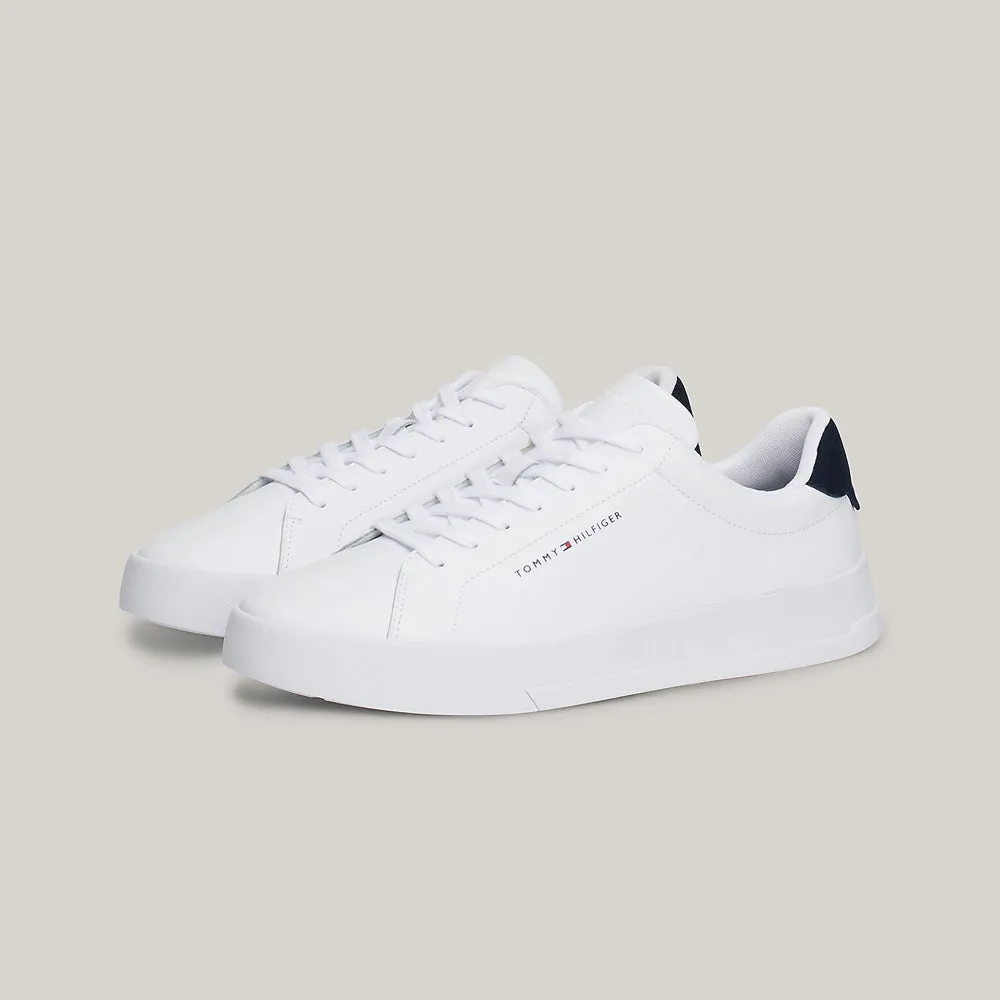 Court Leather Grain Sneaker - white multi
