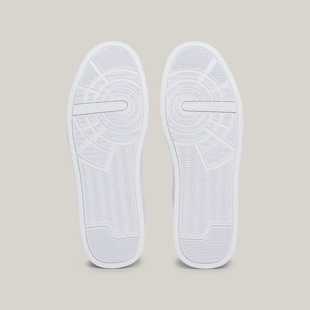 Court Leather Grain Sneaker - white multi