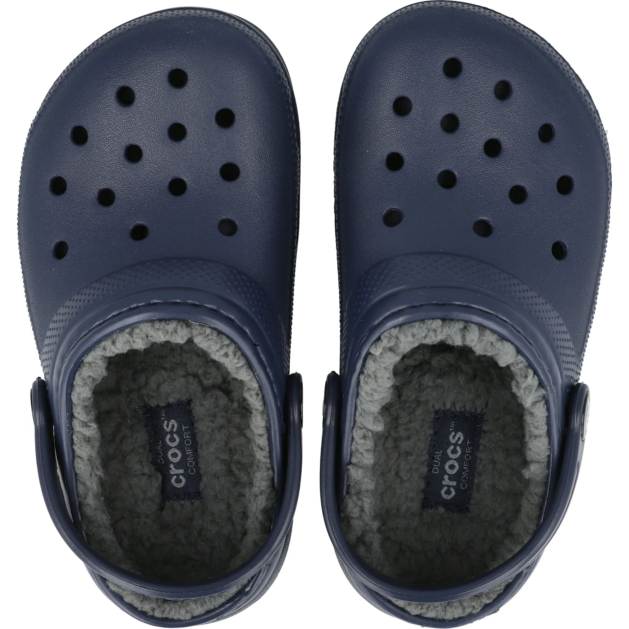Crocs Kids Classic Lined Navy Clog