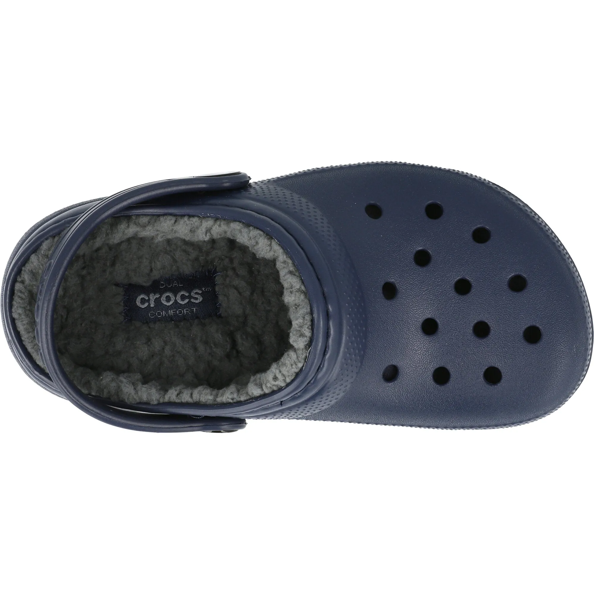 Crocs Kids Classic Lined Navy Clog