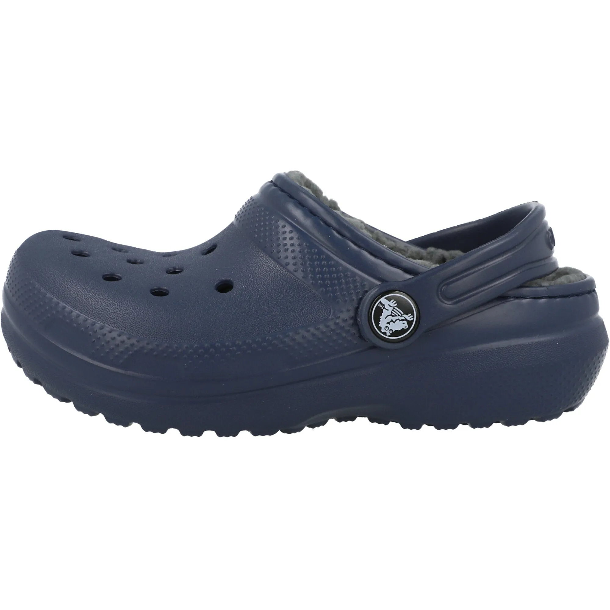 Crocs Kids Classic Lined Navy Clog