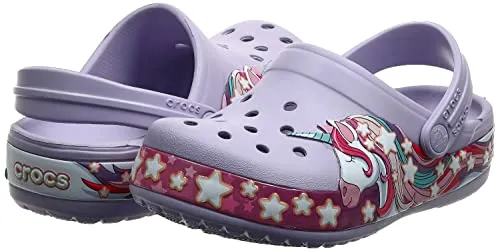 Crocs Kids' Unicorn Clog Lavender Toddler