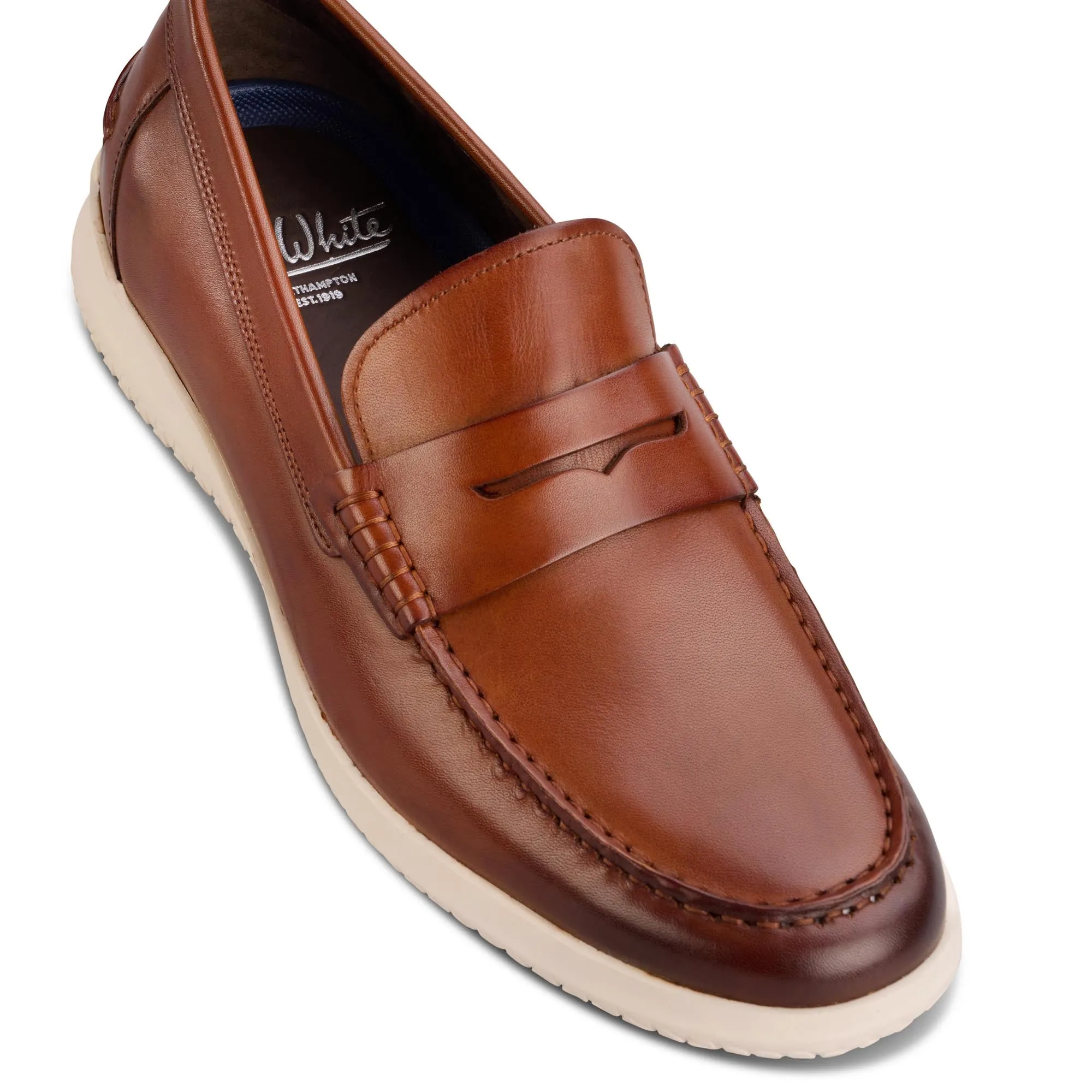 Cruise Tan Penny Loafer
