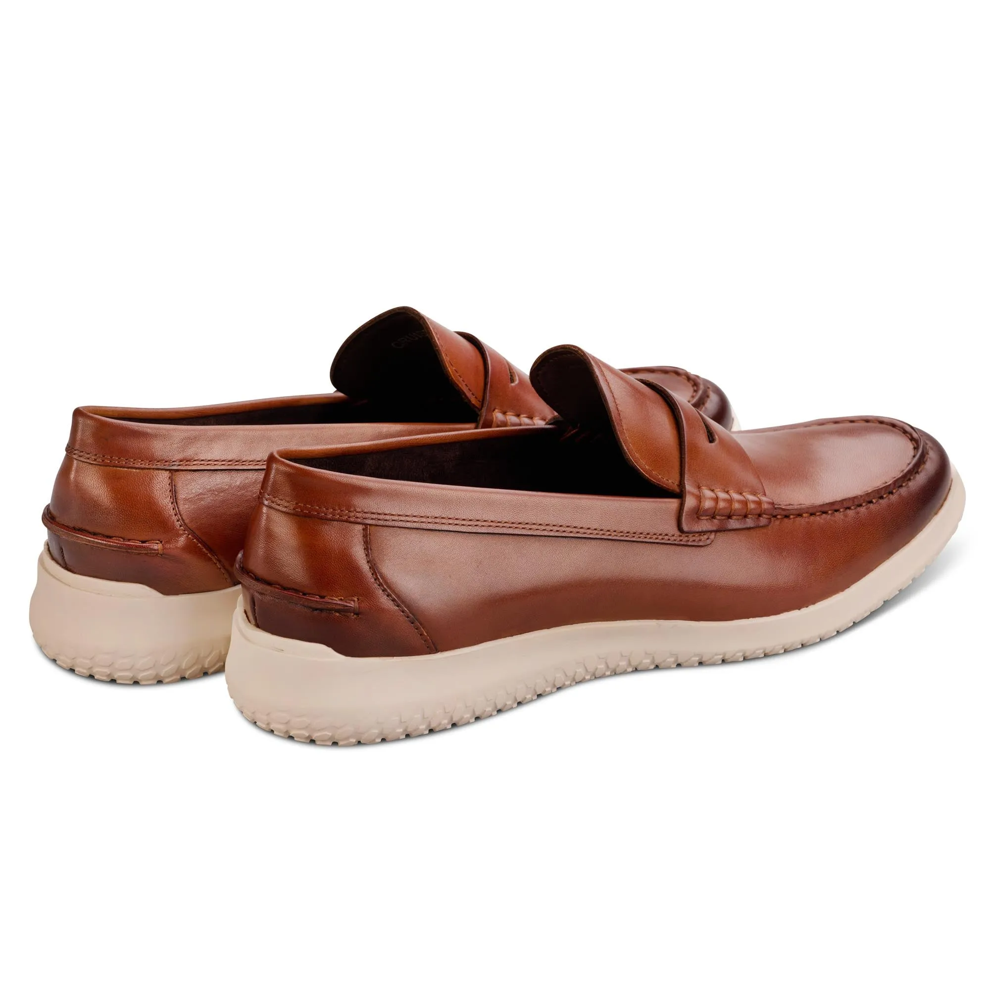 Cruise Tan Penny Loafer