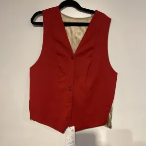 Custom Red Vest