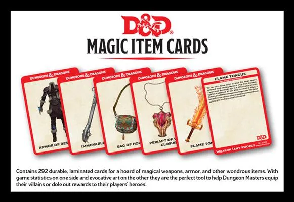 D&D: Spellbook Cards: Magic Item Deck (294 Cards)