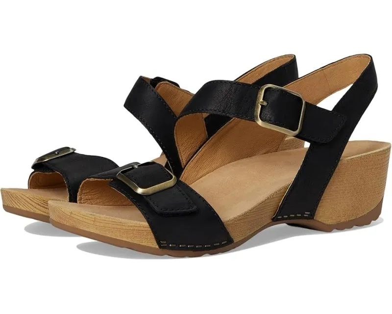 Dansko Women's Trinity - Black Burnished Nubuck